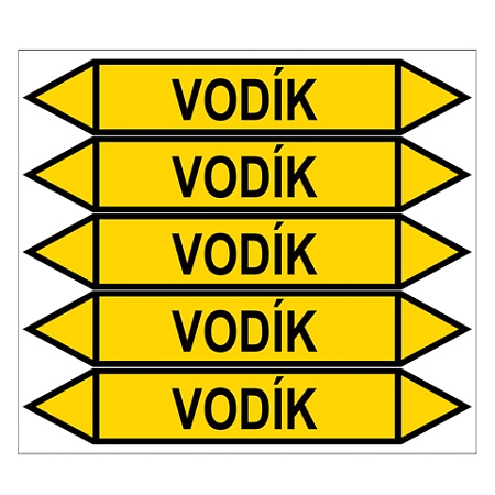 Značení potrubí, vodík